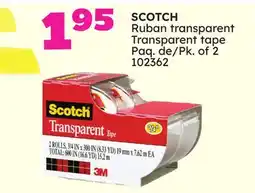 Rossy SCOTCH Ruban transparent Transparent tape offer