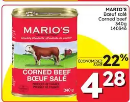 Rossy MARIO'S Corned beef 340g offer