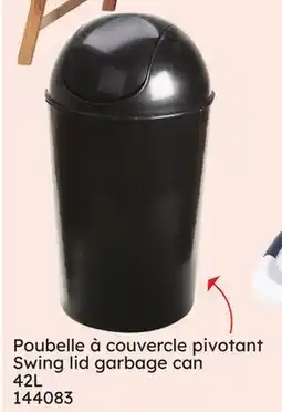 Rossy Swing lid garbage can offer