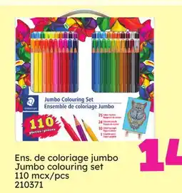 Rossy jumbo Jumbo colouring set offer