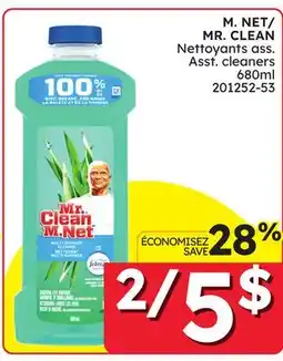Rossy M. NET/MR. CLEAN Asst. cleaners offer