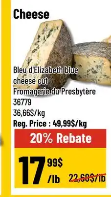 Mayrand Bleu d'Elizabeth blue cheese offer