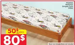 Rossy Mattress Simple/Twin offer
