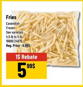 Mayrand Fries 4,5 lb to 5 lb Cavendish offer