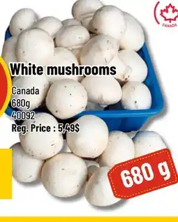 Mayrand White mushrooms offer