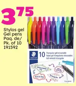 Rossy Gel pens offer