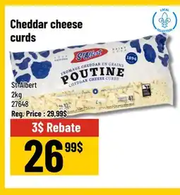 Mayrand St-Albert Cheddar cheese curds offer