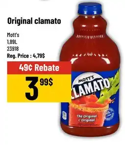 Mayrand Mott's Original clamato offer