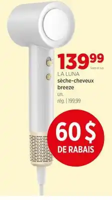 Avril LA LUNA sèche-cheveux breeze un offer