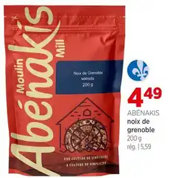 Avril ABÉNAKIS noix de grenoble offer