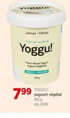 Avril YOGGU! yogourt végétal offer