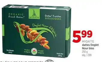 Avril Dattes Deglet Nour bios offer