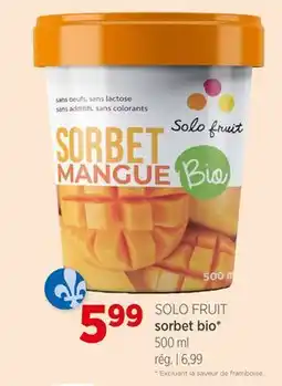 Avril Sorbet bio offer