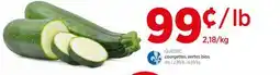 Avril Courgettes Vertes bios offer