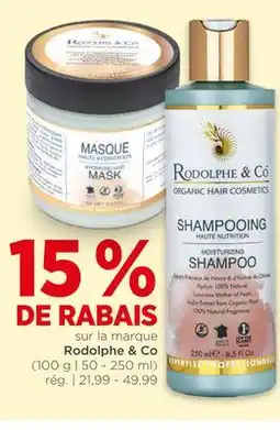 Avril Sur la marque Rodolphe & Co offer