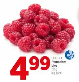 Avril Framboises bios offer