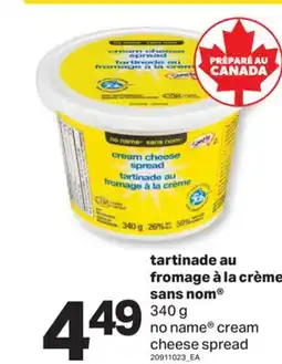 L'Intermarché TARTINADE AU FROMAGE À LA CRÈME, 340 g offer