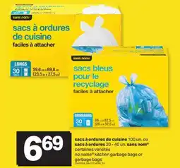 L'Intermarché SACS À ORDURES DE CUISINE 100 UN. OU SACS À ORDURES 20 - 40 UN offer