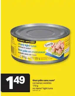 L'Intermarché THON PÂLE, 170 g offer