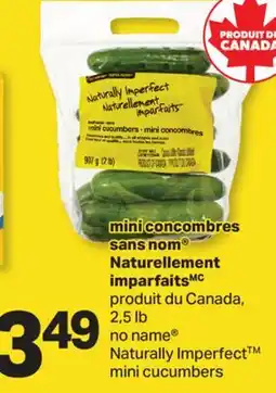 L'Intermarché MINI CONCOMBRES NATURELLEMENT IMPARFAITS, 2,5lb offer