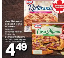L'Intermarché PIZZA RISTORANTE OU CASA DI MAMA, 320-410 g offer