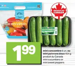 L'Intermarché MINI CONCOMBRE 6 UN. OU MINI POIVRONS DOUX 454 G offer