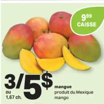 L'Intermarché MANGUE offer