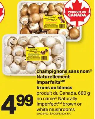 L'Intermarché CHAMPIGNONS NATURELLEMENT IMPARFAITS BRUNS OU BLANCS, 680 G offer