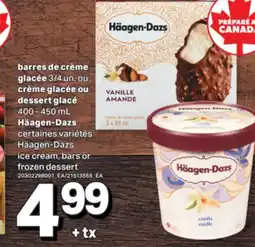 L'Intermarché BARRES DE CRÈME GLACÉE 3/4 UN. OU CRÈME GLACÉE OU DESSERT GLACÉ 400 - 450 ML offer
