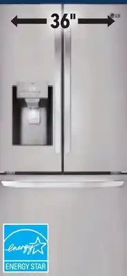 RONA LG 28 CU. FT. REFRIGERATOR offer