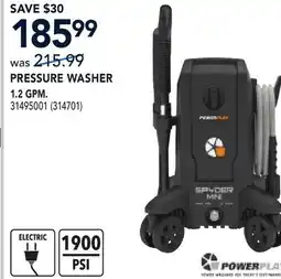 RONA PRESSURE WASHER 1.2 GPM offer