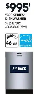 RONA 300 SERIES DISHWASHER offer