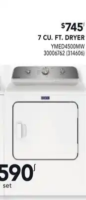 RONA 7 CU. FT. DRYER offer