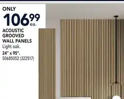 RONA ACOUSTIC GROOVED WALL PANELS offer