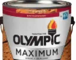 RONA OLYMPIC Summit and Maximum exterior stain offer
