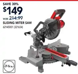 RONA CRAFTSMAN SLIDING MITER SAW offer