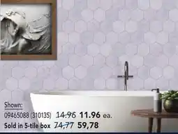 RONA Ledgestone natural stone and mosaic tiles offer