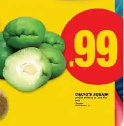 No Frills CHAYOTE SQUASH offer