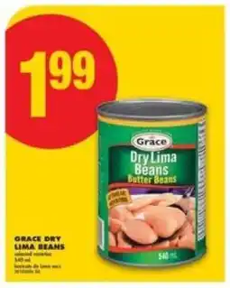 No Frills GRACE DRY LIMA BEANS offer