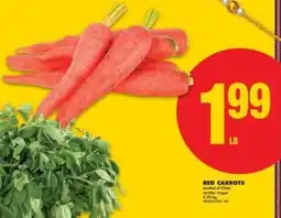 No Frills RED CARROTS offer