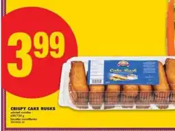 No Frills Crispy Cake Rusks offer