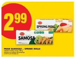 No Frills PRAN SAMOSAS or SPRING ROLLS offer