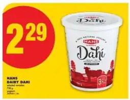 No Frills HANS DAIRY DAHI offer