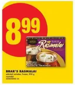 No Frills Brar's Rasmalai offer
