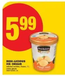 No Frills DESI-LICIOUS ICE CREAM offer