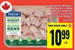 Food Basics Prime Raised Without Antibiotics Chicken Breast offer