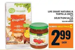 Food Basics Life Smart Naturalia Tortilla Chips & Selection Salsa offer