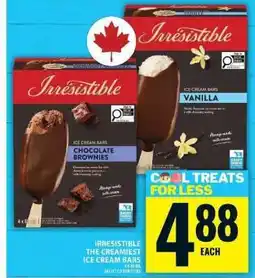 Food Basics Irresistible Ice Cream Bars offer