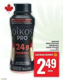 Food Basics Danone Oikos Protein Drinkable Greek Yogurt offer