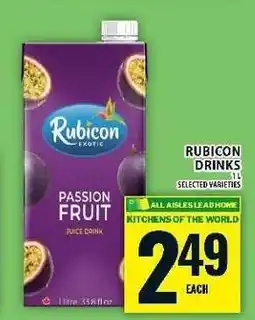 Food Basics Rubicon Exotic Passion Fruit Juice Drink offer
